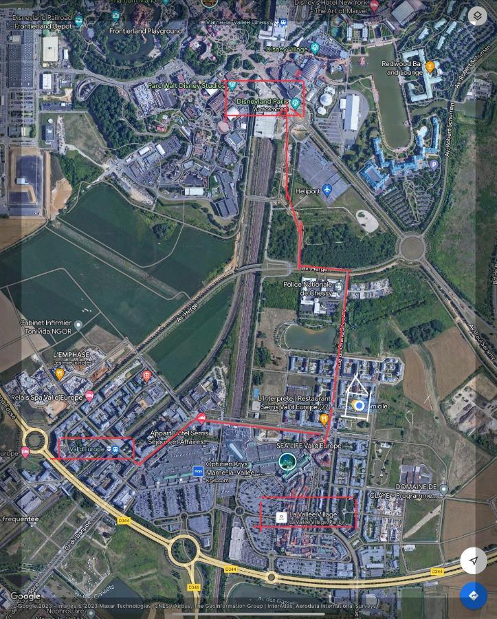 Lifestyle Disneyland Paris 8 Pax Serris Kültér fotó